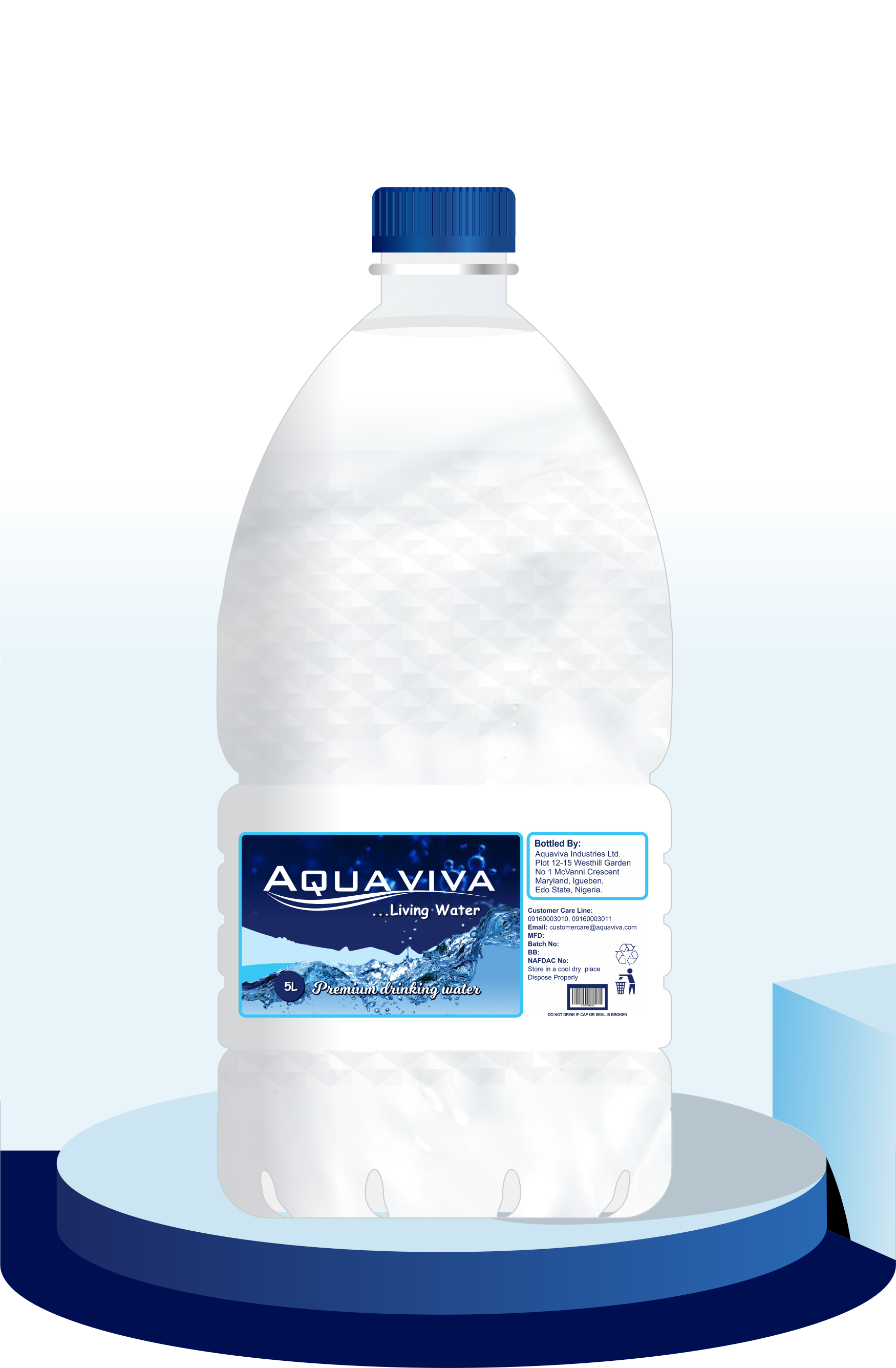 Aquaviva Bottle 26.9ltrs